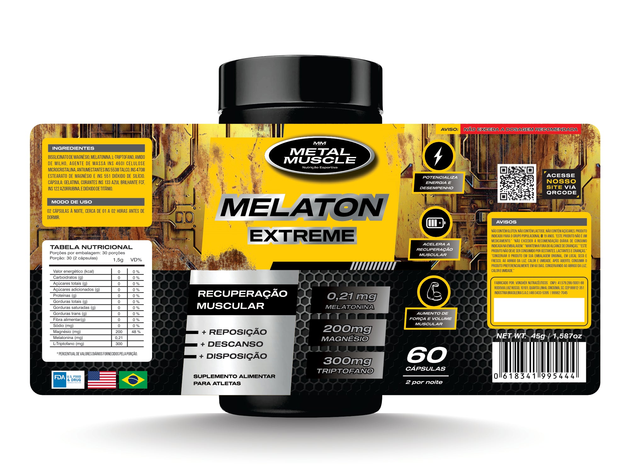 MELATON EXTREME 60cpss